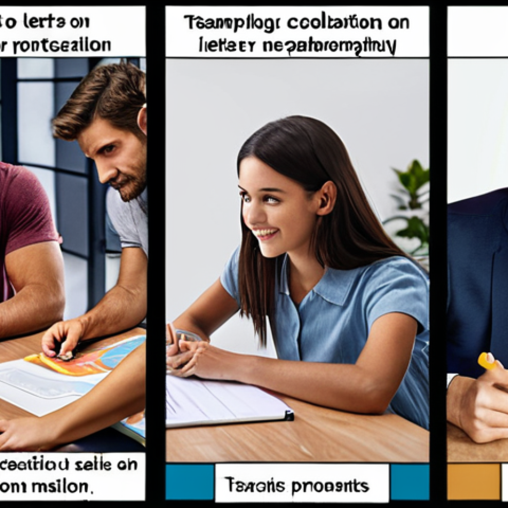 Here are three image prompts based on the provided text, focusing on different aspects of teamwork and collaboration: