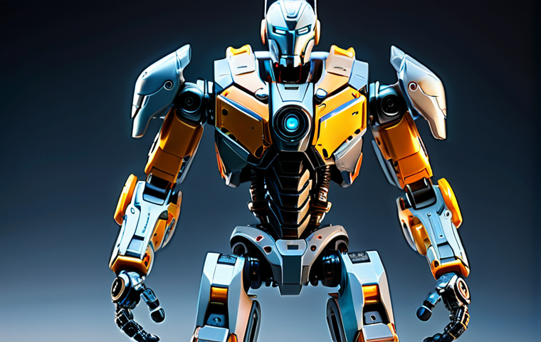 A highly detailed Miniforce X robot toy in mid-transformation from its animal form to robot mode, showcasing intricate mechanical joints and precision engineering. The toy exhibits premium quality materials, vibrant colors, and seamless moving parts. A close-up shot under professional studio lighting, highlighting the meticulous design against a clean, modern display background. Professional photography, high-resolution, well-formed toy components, perfect anatomy, correct proportions, natural pose. safe for work, appropriate content, fully clothed, professional, family-friendly.